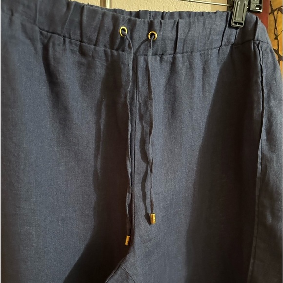Ellen Tracy linen pants size L - Picture 6 of 8